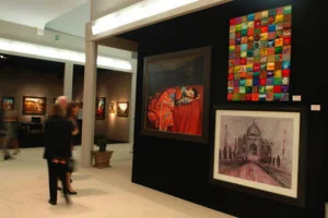 Taj Mahal work exhibited at Masterpiece exhibition, London, June 2012